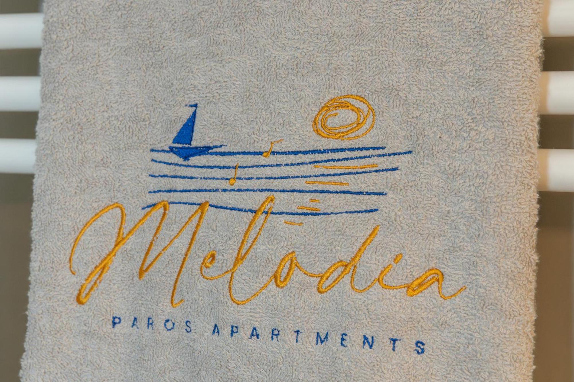 Paros Melodia Apartments Logaras Eksteriør bilde