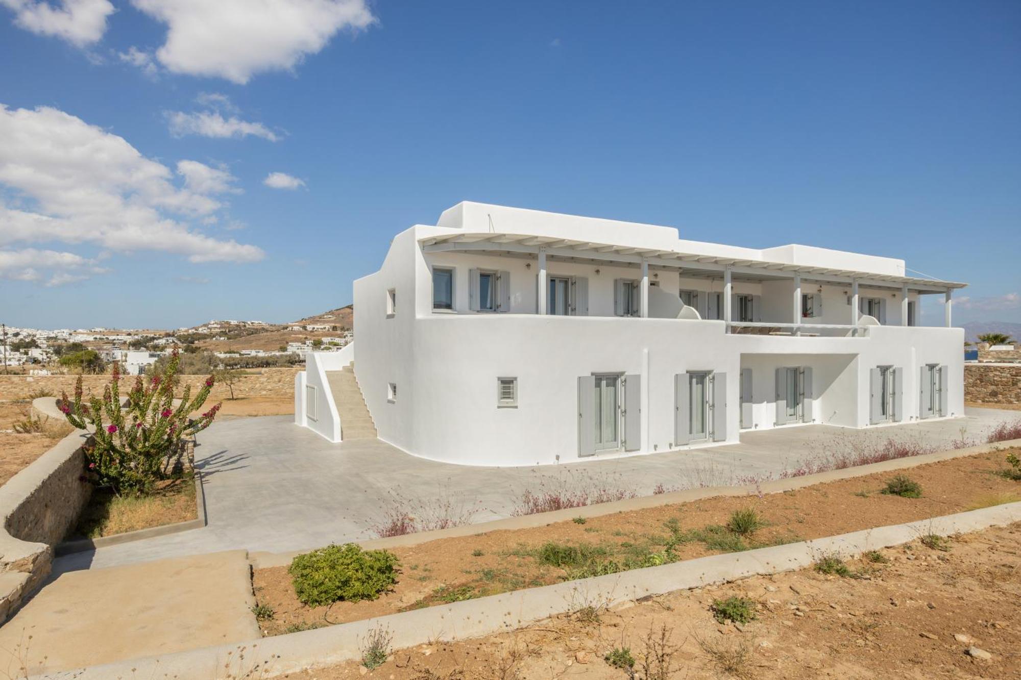 Paros Melodia Apartments Logaras Eksteriør bilde