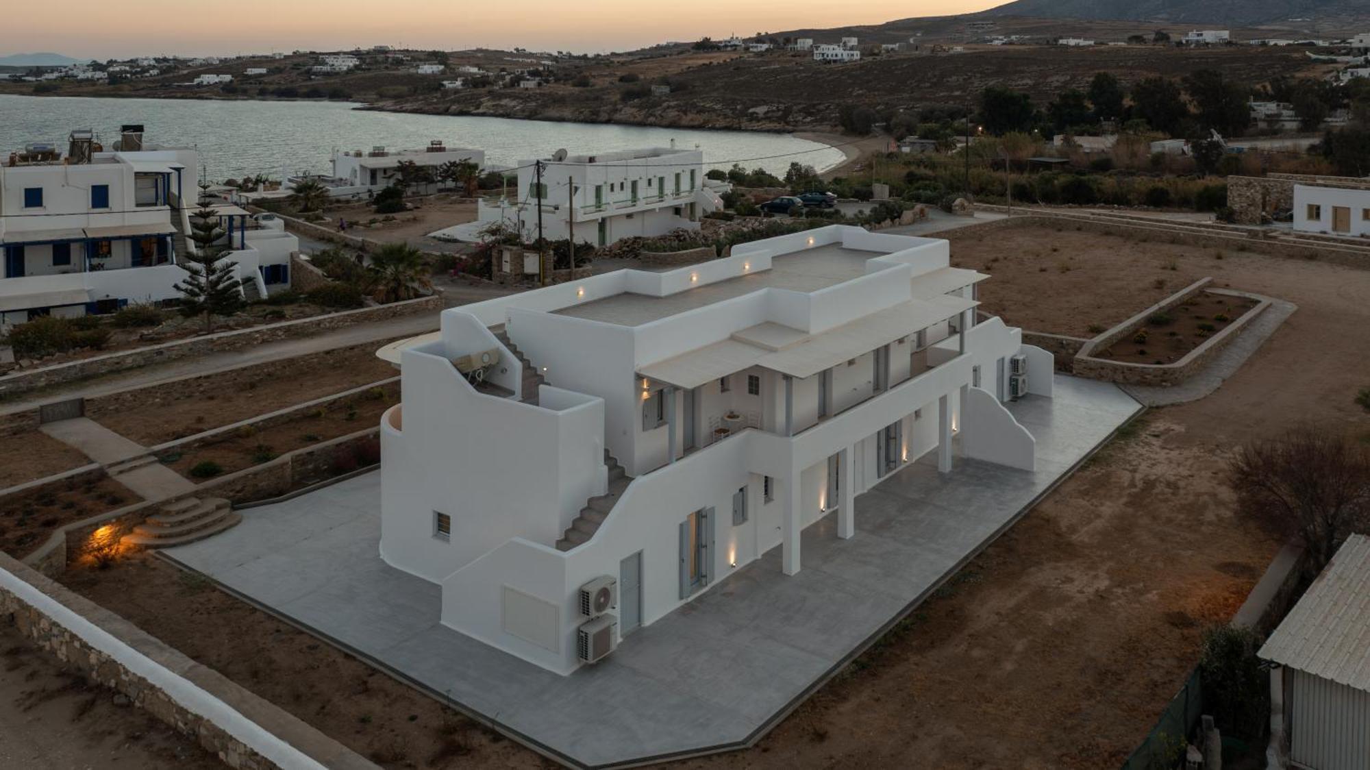Paros Melodia Apartments Logaras Eksteriør bilde