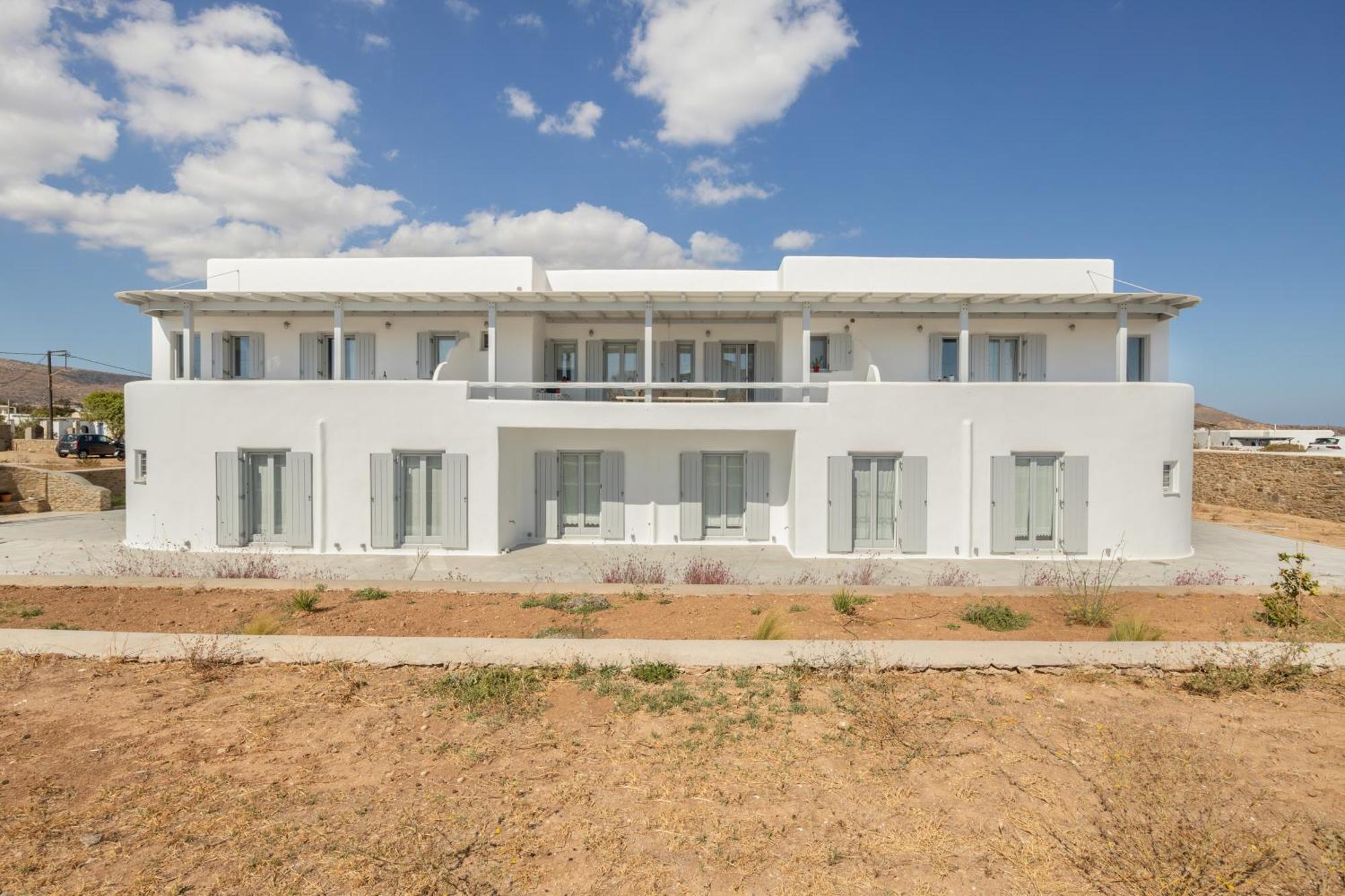 Paros Melodia Apartments Logaras Eksteriør bilde